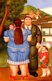 Fernando Botero Angulo oil painting reproduction